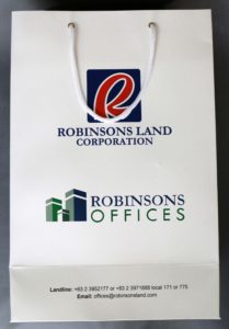 Robinsons Land Corporation Paper Bag