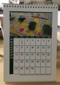 Department of Agrarian Reform Desk Calendar