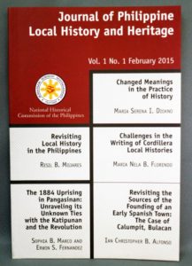 National Historical Commission of the Philippines Journal
