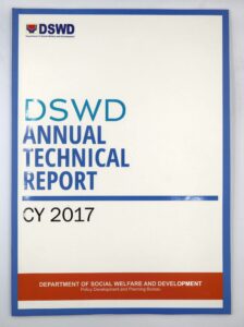 DSWD Annual Technical Report #vjgraphicsoffsetprinting #vjgraphics #offsetprinting #annualreport #growthroughprint #dswdmaymalasakit — with Department of Social Welfare and Development, DSWD Field Office Mimaropa, Dswd -Ncr, Legarda, Manila, DSWD Kalahi-CIDSS, DSWD, DSWD NCR, DSWD Region V, DSWD FO 3 and DSWD Region IV-A.
