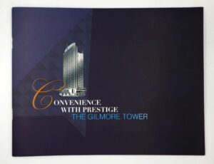 Gilmore Tower Brochure #vjgraphicsprinting #offsetprinting #brochure