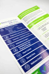 MetroSanitas Clinic Flyers #vjgraphicsprinting #growthroughprint #flyers #offsetprinting — with Keralty Philippines, Keralty Philippines and Keralty Philippines