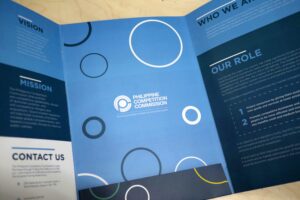 Philippine Competition Commission Folder Brochure #vjgraphicsprinting #folder #brochure #growthroughprint #offsetprinting — with Philippine Competition Commission