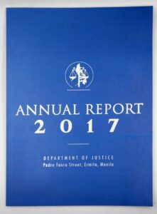 Department of Justice Annual Report #vjgraphicsprinting #growthroughprint #annualreport #offsetprinting — with Dept. of Justice