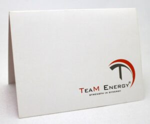 Team Energy Greeting Cards #vjgraphicsprinting #growthroughprint #invitations #offsetprinting