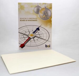 Board of Investments Greeting Cards #vjgraphicsprinting #growthroughprint #invitations #offsetprinting