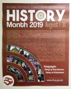 National Historical Commission of the Philippines History Month Poster — with National Historical Commission of the Philippines in Quezon City, Philippines