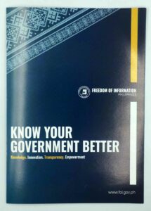 Freedom of Information Brochures #vjgraphicsprinting #growthroughprint #offsetprinting #brochures — with FOI Philippines in Quezon City, Philippines