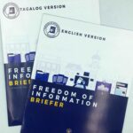Freedom of Information Brochures #vjgraphicsprinting #growthroughprint #offsetprinting #brochures — with FOI Philippines in Quezon City, Philippines