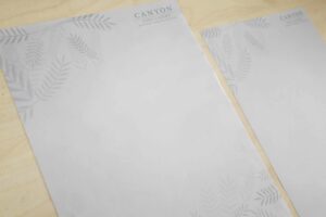 Canyon Hotels and Resorts Letterhead #vjgraphicsprinting #growthroughprint #letterhead #offsetprinting