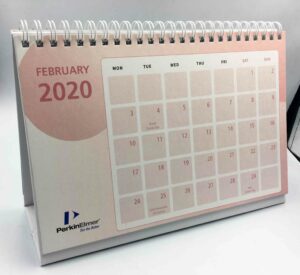 PerkinElmer Desk Calendar #vjgraphicsprinting #growthroughprint #offsetprinting #deskcalendar