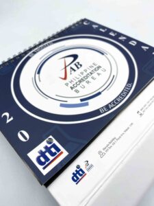 DTI Philippine Accreditation Bureau Desk Calendar #vjgraphicsprinting #offsetprinting #digitalprinting #deskcalendar #growthroughprint — with Department of Trade and Industry Nueva Vizcaya Provincial Office and DTI Philippines in Quezon City, Philippines