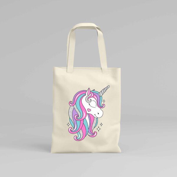 Canvas Tote Bag Unicorn 2
