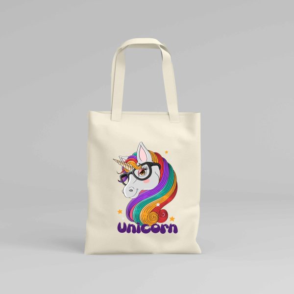 Canvas Tote Bag Unicorn 6