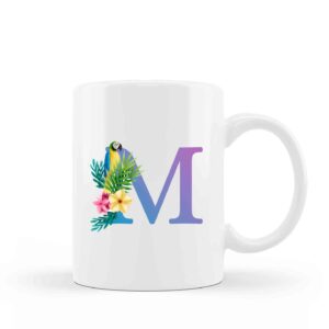 Mugs Monogram Floral 3