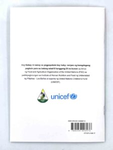 Food and Agriculture Organization of the United Nations (FAO) & United Nations Children's Fund Gabay Ni Nanay sa Pagpapakain Kay Baby Book #vjgraphicsprinting #growthroughprint #offsetprinting #digitalprinting