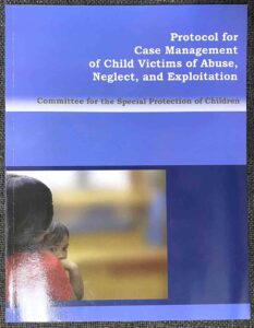Department of Justice Protocol for Case Management of Child Victims of Abuse, Neglect and Exploitation Book #vjgraphicsprinting #offsetprinting #growthroughprint
