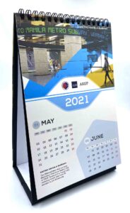 Arup 2021 Desk Calendar #vjgraphicsprinting #growthroughprint #offsetprinting #digitalprinting #calendar #deskcalendar