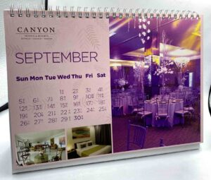 Canyon Woods Desk Calendar #vjgraphicsprinting #growthroughprint #deskcalendar #calendar