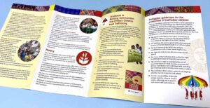 Philippines Against Child Trafficking Brochure #vjgraphicsprinting #offsetprinting #growthroughprint #brochure