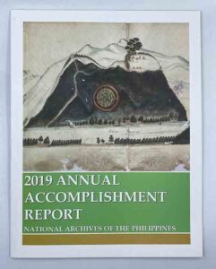 National Archives of the Philippines 2019 Annual Accomplishment Report #vjgraphicsprinting #growthroughprint #offsetprinting #digitalprinting #annualreport #ipublishph #printityourway