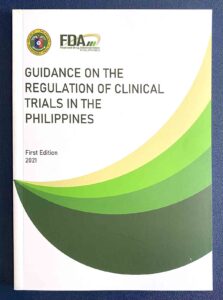 Food and Drug Administration Guidance on the Regulation of Clinical Trials in the Philippines #vjgraphicsprinting #growthroughprint #ipublishph #printityourway