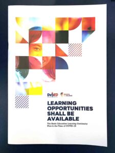 DepEd Philippines DepEd DepEd Learning Opportunities Shall Be Available Book #vjgraphicsprinting #growthroughprint #ipublishph #printityourway