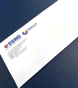 DSWD NCR Letter Envelope #vjgraphicsprinting #growthroughprint #ipublishph #PrintItYourWay #offsetprinting #digitalprinting