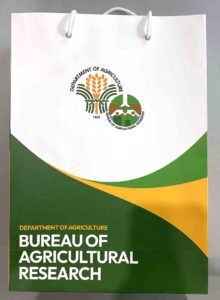 Department of Agriculture - Bureau of Agricultural Research Paper Bag #vjgraphicsprinting #growthroughprint #ipublishph #PrintItYourWay #paperbags #offsetprinting #digitalprinting