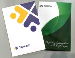 Tayo Cash Folder Metro South Cooperative Bank Folder #vjgraphicsprinting #growthroughprint #ipublishph #PrintItYourWay #offsetprinting #digitalprinting