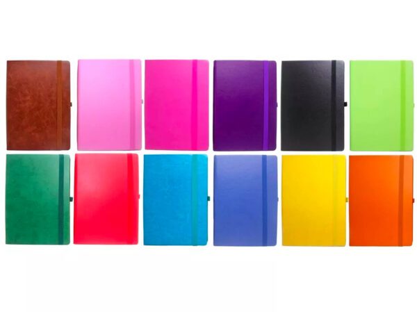 Premade Daily Planner 04. A5 Hardbound Leatherette Daily Planner - Image 6