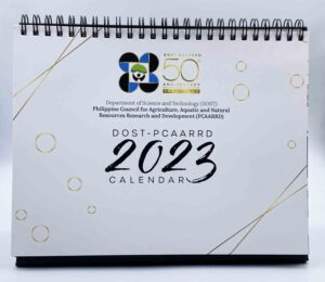 DOST PCAARRD 2023 Desk Calendar #vjgraphicsprinting #growthroughprint #ipublishph #PrintItYourWay #offsetprinting #digitalprinting #deskcalendar #calendar