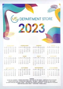Metroshoppers Department Store Poster Calendar #vjgraphicsprinting #growthroughprint #ipublishph #PrintItYourWay #offsetprinting #digitalprinting