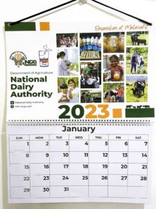 National Dairy Authority 2023 Wall Calendar #vjgraphicsprinting #growthroughprint #ipublishph #PrintItYourWay #offsetprinting #digitalprinting