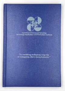 Technology Application and Promotion Institute Notebook #vjgraphicsprinting #growthroughprint #ipublishph #PrintItYourWay #notebooks #offsetprinting #digitalprinting #uvprinting
