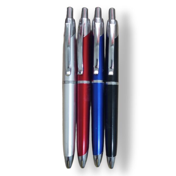 Ballpen #806 - Plastic Push Ballpen - Image 2