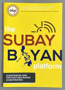 DILG Philippines The Subaybayan Platform #vjgraphicsprinting Helping the Nation #growthroughprint #ipublishph #PrintItYourWay #offsetprinting #digitalprinting www.vjgraphicarts.com
