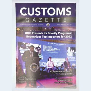 Bureau of Customs PH Customs Gazette Newsletter #vjgraphicsprinting Helping Customs #growthroughprint #ipublishph #PrintItYourWay #offsetprinting #digitalprinting www.vjgraphicarts.com