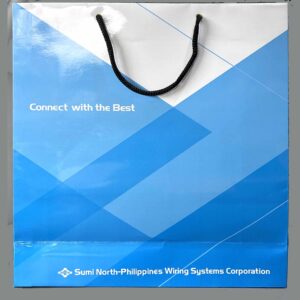 Sumi North-Philippines Wiring Systems Corporation【SNPW】 Paper Bag #vjgraphicsprinting Helping the export industry #growthroughprint #ipublishph #PrintItYourWay #offsetprinting #digitalprinting www.vjgraphicarts.com