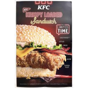 KFC Philippines. KFC Krispy Loaded Sandwich #vjgraphicsprinting Helping hunger #growthroughprint #ipublishph #PrintItYourWay #offsetprinting #digitalprinting www.vjgraphicarts.com