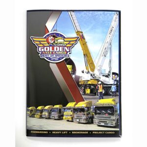 Golden Axle Cargo & Heavy Lift Specialist Folder Brochure #vjgraphicsprinting #growthroughprint #PrintItYourWay #ipublishph #offsetprinting #digitalprinting www.vjgraphicarts.com