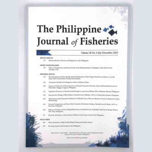 NFRDI Philippines NFRDI The Philippine Journal of Fisheries #vjgraphicsprinting #growthroughprint #ipublishph #PrintItYourWay #offsetprinting #digitalprinting www.vjgraphicarts.com