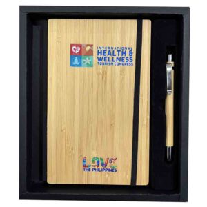 Department of Tourism Notebook and Pen Set #vjgraphicsprinting #growthroughprint #ipublishph #printityourway #offsetprinting #digitalprinting #corporategiveaways #notebookandpenset www.vjgraphicarts.com