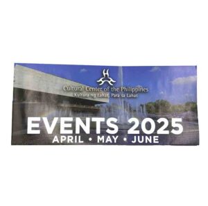 @culturalcenterph Cultural Center of the Philippines CCP Events Catalog 2025 April-June #vjgraphicsprinting #growthroughprint #ipublishph #PrintItYourWay #offsetprinting #digitalprinting #catalog #marketingcollaterals www.vjgraphicarts.com