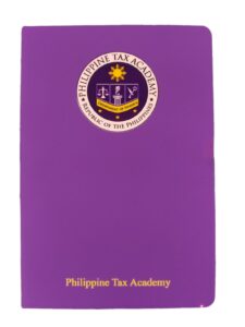 Philippine Tax Academy Notebook #vjgraphicsprinting #growthroughprint #ipublishph #PrintItYourWay #offsetprinting #digitalprinting #corporategiveaways #officestationery #notebooks www.vjgraphicarts.com