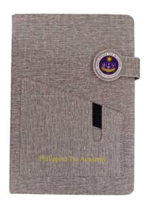 Philippine Tax Academy Notebook #vjgraphicsprinting #growthroughprint #ipublishph #PrintItYourWay #offsetprinting #digitalprinting #corporategiveaways #officestationery #notebooks www.vjgraphicarts.com