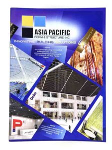 Asia Pacific Forn & Structure Inc Brochure #vjgraphicsprinting #growthroughprint #ipublishph #PrintItYourWay #offsetprinting #marketingcollaterals #brochures www.vjgraphicarts.com