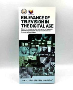 National Council for Children's Television Relevance of Television in the Digital Age Flyers @ncct_ph #vjgraphicsprinting #growthroughprint #ipublishph #PrintItYourWay #offsetprinting #digitalprinting #marketingcollaterals #flyers www.vjgraphicarts.com